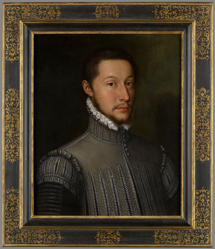 The Monogrammist GR - Portrait of a Nobleman, Bust Length, Wearing a Doublet and a White Lace Collar | MasterArt